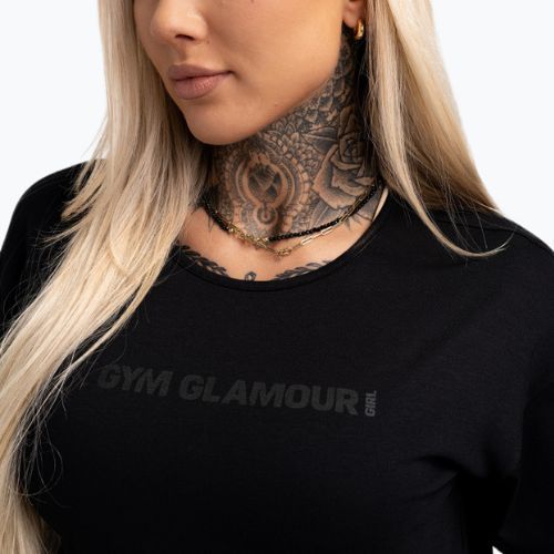 Tricou de antrenament pentru femei Gym Glamour V Black 421