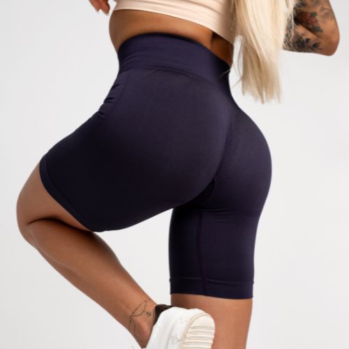 Pantaloni scurți de antrenament pentru femei Gym Glamour Flexible Eclipse 438