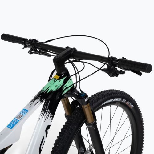 Bicicletă de munte Orbea Oiz M-Pro alb-neagră M23919TS