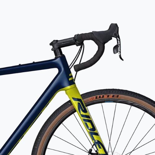 Bicicletă gravel Ridley Kanzo C ADV GRX800 bleumarin-galbenă ECB21002121