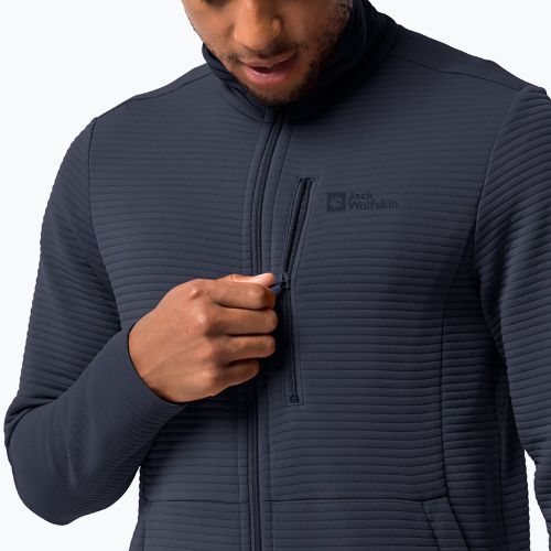 Bluză de trekking pentru bărbați Jack Wolfskin Modesto bleumarin 1706483