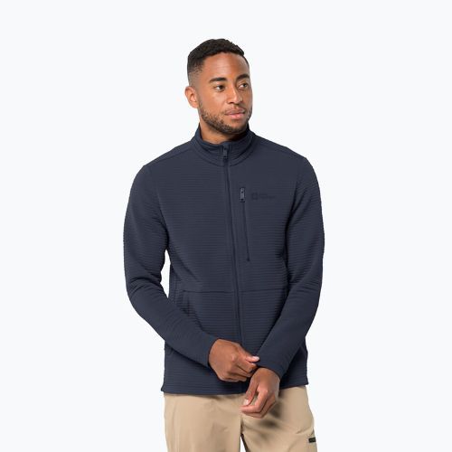 Bluză de trekking pentru bărbați Jack Wolfskin Modesto bleumarin 1706483