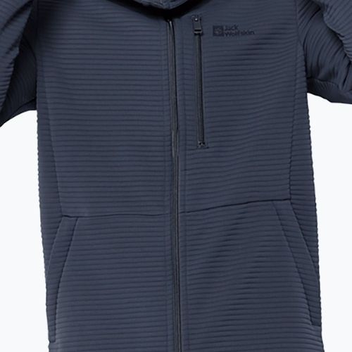 Bluză de trekking pentru bărbați Jack Wolfskin Modesto Hooded bleumarin 1706493