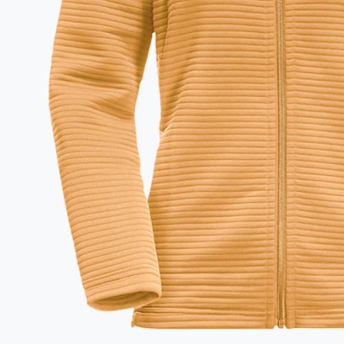 Bluză de trekking pentru femei Jack Wolfskin Modesto Hooded galbenă 1706254
