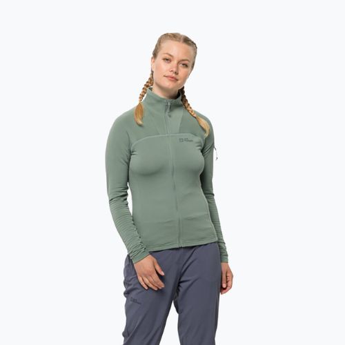 Jack Wolfskin jachetă de trekking pentru femei Prelight FZ verde 1710981