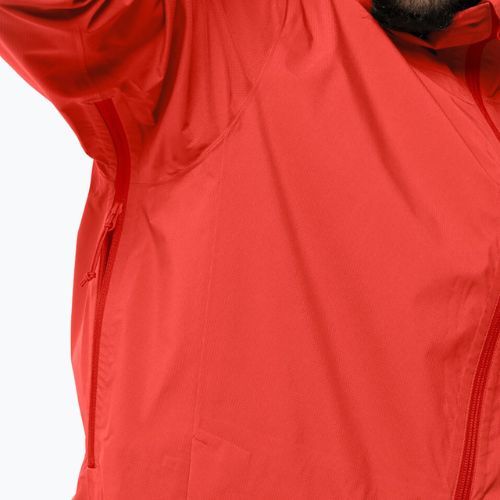 Jack Wolfskin jachetă de ploaie pentru bărbați Elsberg 2.5L roșu 1115881_2193_003