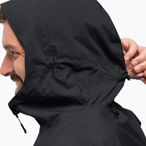 Jack Wolfskin jachetă de ploaie pentru bărbați Elsberg 2.5L negru 1115881_6000_003