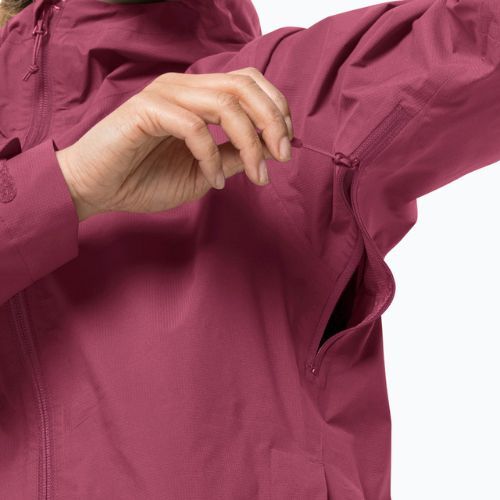 Jack Wolfskin jachetă de ploaie pentru femei Elsberg 2.5L roșu 1115951_2198_005