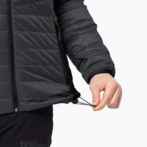 Jack Wolfskin Routeburn Pro Ins jachetă de puf pentru bărbați negru 1206861