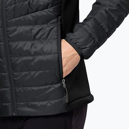 Jack Wolfskin Routeburn Pro Ins jachetă de puf pentru bărbați negru 1206861