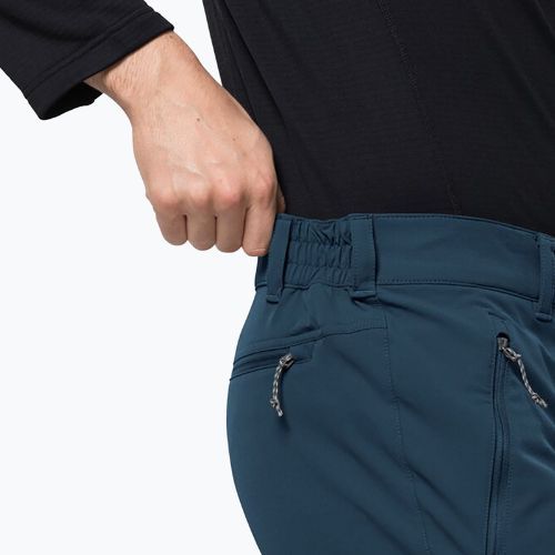 Pantaloni bărbați Jack Wolfskin Activate XT softshell albastru marin 1503755