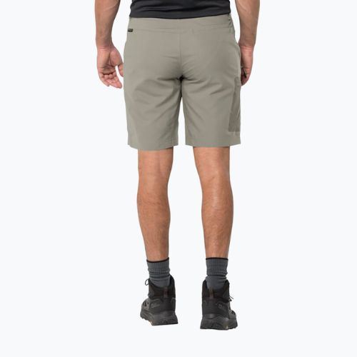 Pantaloni scurți de trekking pentru bărbați Jack Wolfskin Active Track verzi 1503791