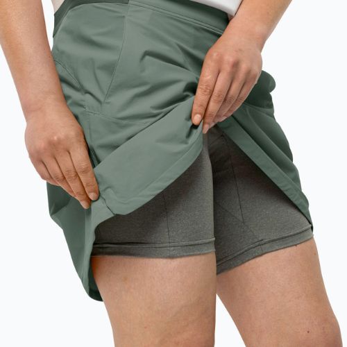 Fustă de trekking Jack Wolfskin Hilltop Trail verde 1505472