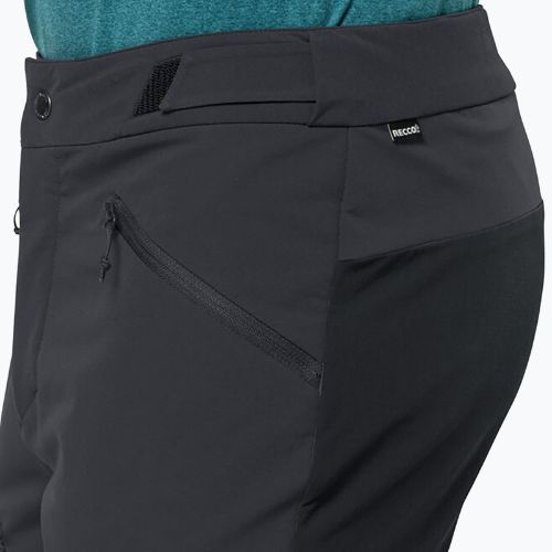 Jack Wolfskin pantaloni bărbați Salmaser softshell negru 1507831