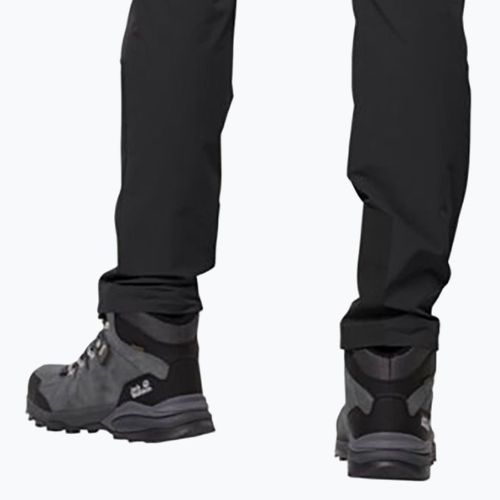 Jack Wolfskin pantaloni bărbătești softshell Ziegspitz negru 1507841