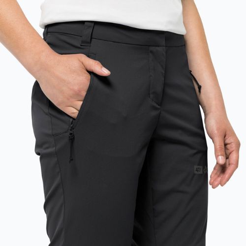 Jack Wolfskin pantaloni de damă Glastal Zip Off negru 1508151_6000_042
