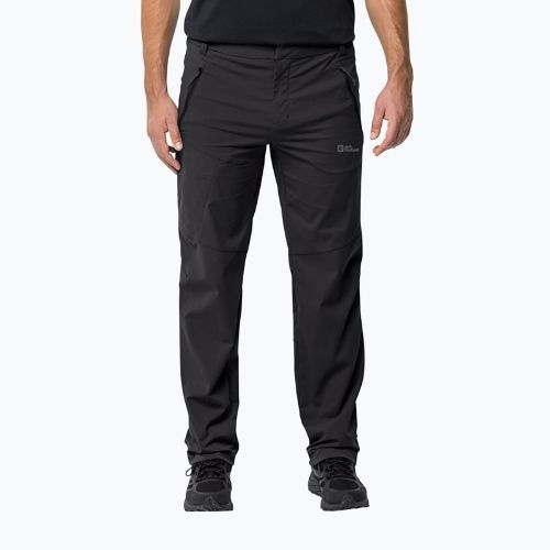 Pantaloni bărbați Jack Wolfskin Glastal negru 1508221
