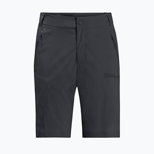 Pantaloni scurți bărbați Jack Wolfskin Glastal negru 1508231