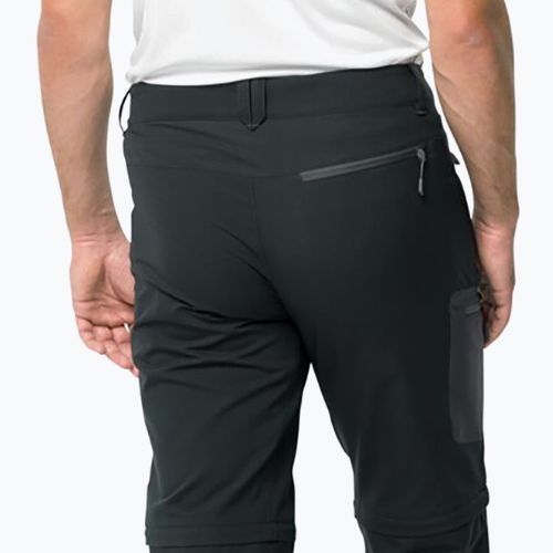 Pantaloni de trekking pentru bărbați Jack Wolfskin Active Track Zip Off gri 1508241