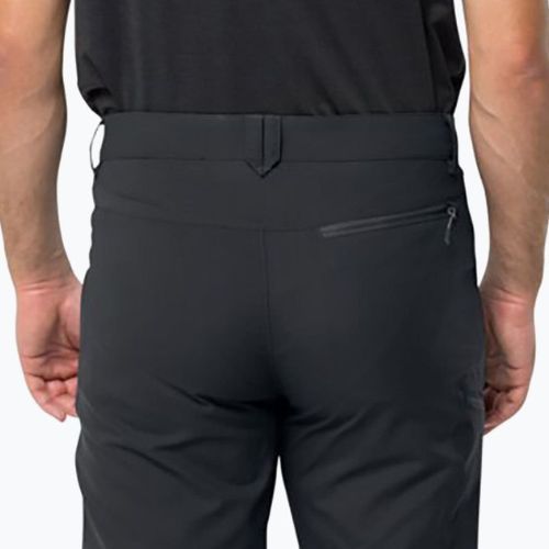 Pantaloni bărbătești Jack Wolfskin Active Track de culoare gri 1508251