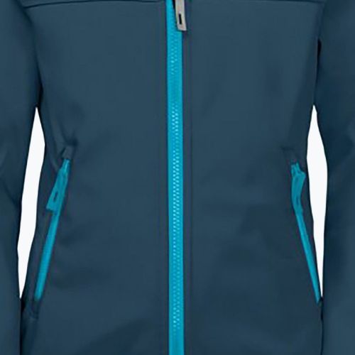 Jack Wolfskin Fourwinds jachetă pentru copii jachetă softshell albastru marin 1608011