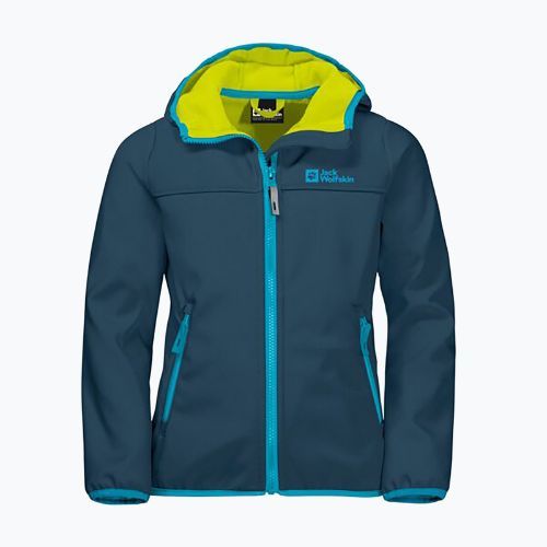 Jack Wolfskin Fourwinds jachetă pentru copii jachetă softshell albastru marin 1608011