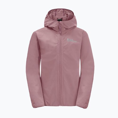 Jack Wolfskin jachetă softshell pentru copii Solyd roz 1609821