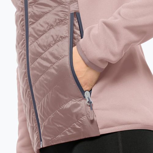 Geacă hibrid pentru femei Jack Wolfskin Routeburn Pro Hybrid roz 1710861