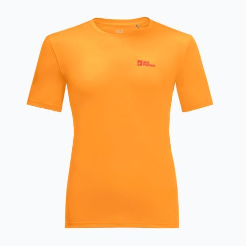 Tricou de trekking pentru bărbați Jack Wolfskin Tech portocaliu 1807072