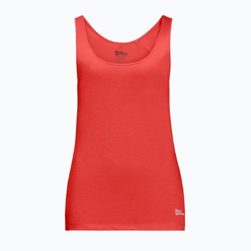 Tricou de trekking pentru femei Jack Wolfskin Pack & Go Tank portocaliu 1807283