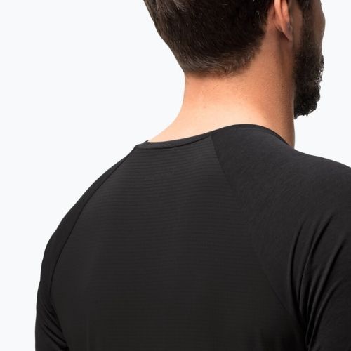 Tricou de trekking pentru bărbați Jack Wolfskin Prelight Pro negru 1809251