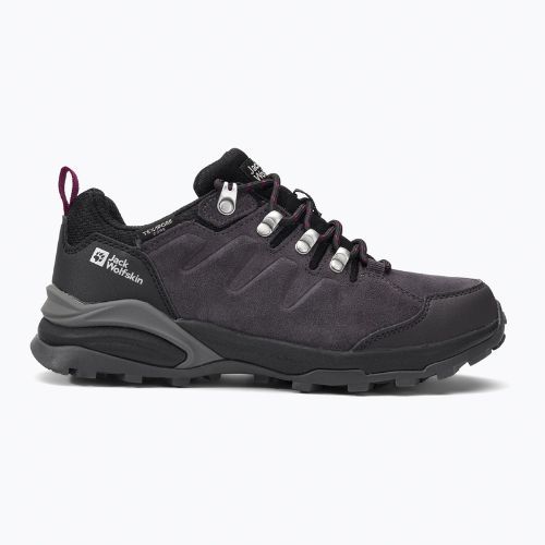 Jack Wolfskin cizme de trekking pentru femei Refugio Texapore Low negru 4050821