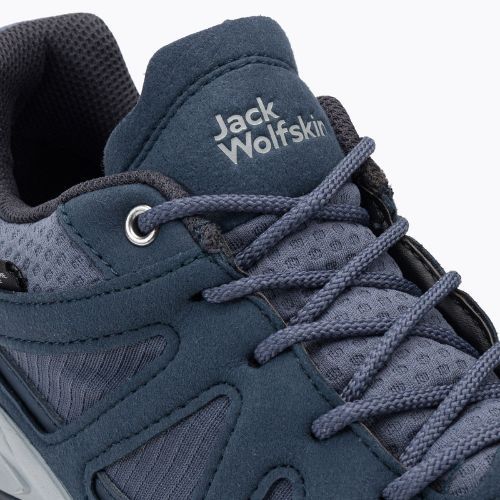 Jack Wolfskin cizme de trekking pentru femei Woodland 2 Texapore Low albastru marin 4051341