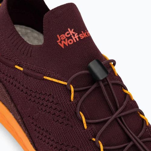 Jack Wolfskin cizme de drumeție pentru bărbați Spirit Knit Low maroon 4056621_2196_105