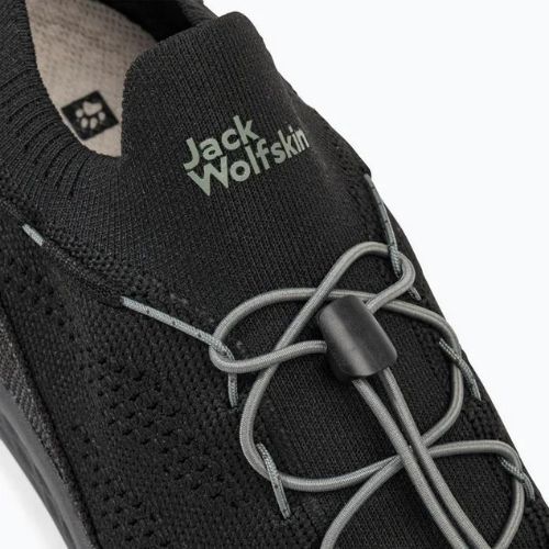 Jack Wolfskin cizme de drumeție pentru bărbați Spirit Knit Low negru 4056621_6350_065