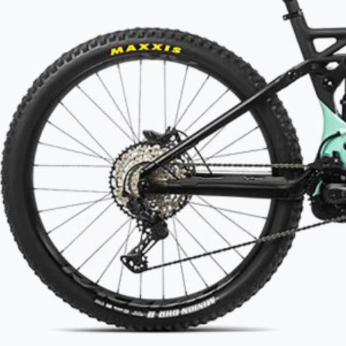 Bicicletă electrică Orbea Wild FS M20 verde-neagră M35016VQ