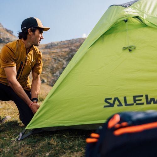 Salewa Micra II verde 00-0000005715 Cort de trekking pentru 2 persoane