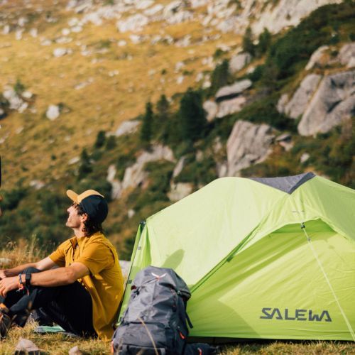 Salewa Micra II verde 00-0000005715 Cort de trekking pentru 2 persoane