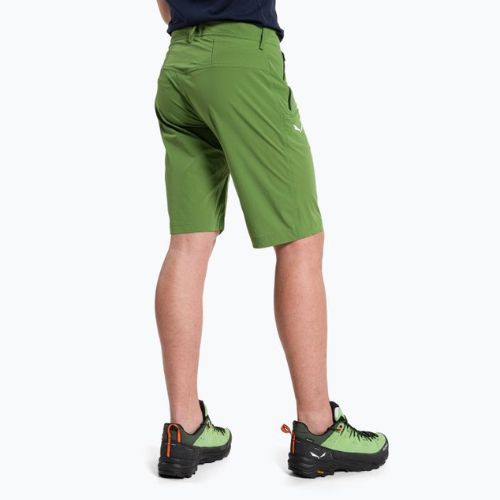 Pantaloni scurți de drumeție pentru bărbați Salewa Talveno DST verde deschis 00-0000027064