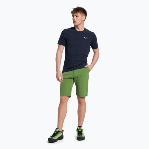 Pantaloni scurți de drumeție pentru bărbați Salewa Talveno DST verde deschis 00-0000027064
