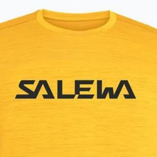 Cămașă de trekking pentru bărbați Salewa Puez Hybrid 2 Dry galben 27397
