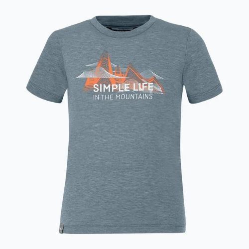 Salewa Simple Life Dry tricou de trekking pentru copii albastru 00-0000027774