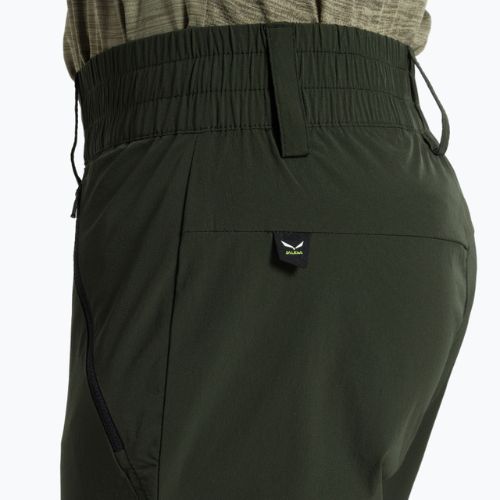 Pantaloni de trekking pentru bărbați Salewa Talveno 2 DST verde 00-0000027804