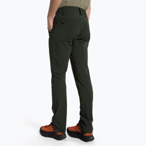Pantaloni de trekking pentru bărbați Salewa Talveno 2 DST verde 00-0000027804