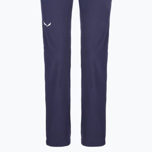 Pantaloni de trekking pentru femei Salewa Talvena 2 DST albastru marin 00-0000027806