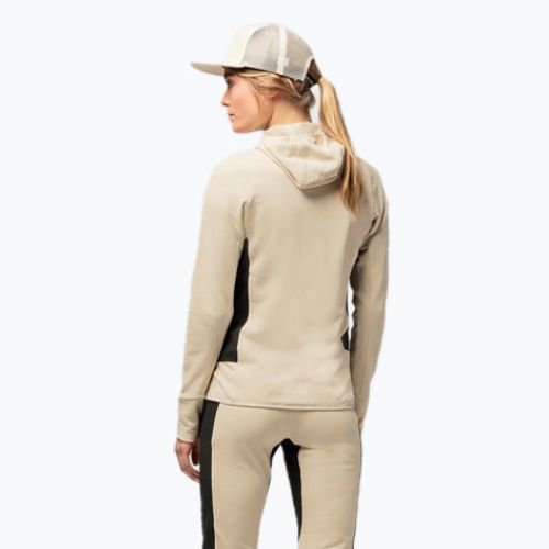 Salewa bluză de trekking pentru femei Lavaredo Hemp Hooded bej cu glugă 00-0000028238
