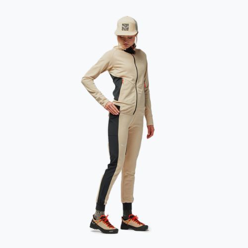 Salewa bluză de trekking pentru femei Lavaredo Hemp Hooded bej cu glugă 00-0000028238