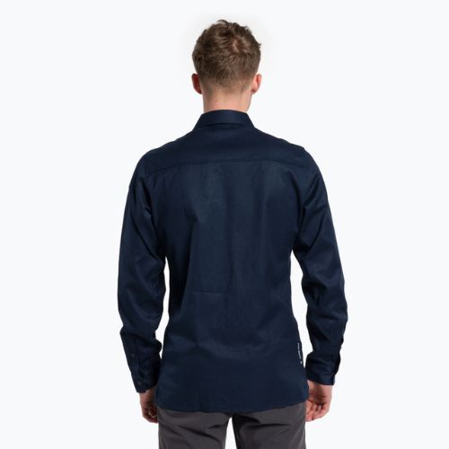 Cămașă de trekking pentru bărbați Salewa Fanes Hemp Hemp albastru marin 00-0000028298