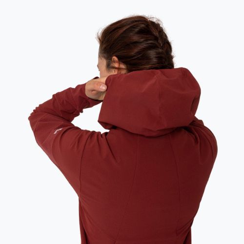 Jachetă softshell pentru femei Salewa Agner DST burgundy 00-0000028301