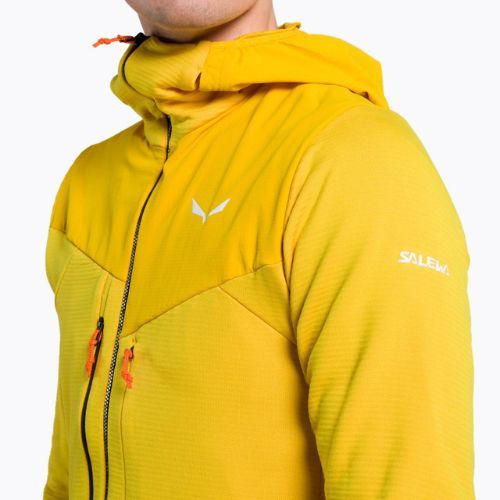 Salewa bărbați Agner Polarlite Hanorac cu glugă pentru trekking galben 00-0000028557